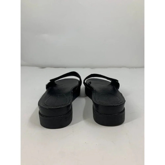 Zara Women's Furry Adjustable Strap Small Platform Slides Size 6.5 - Picture 9 of 16